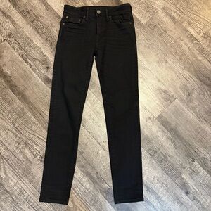 American Eagle Men’s 28 Black Skinny Jeans